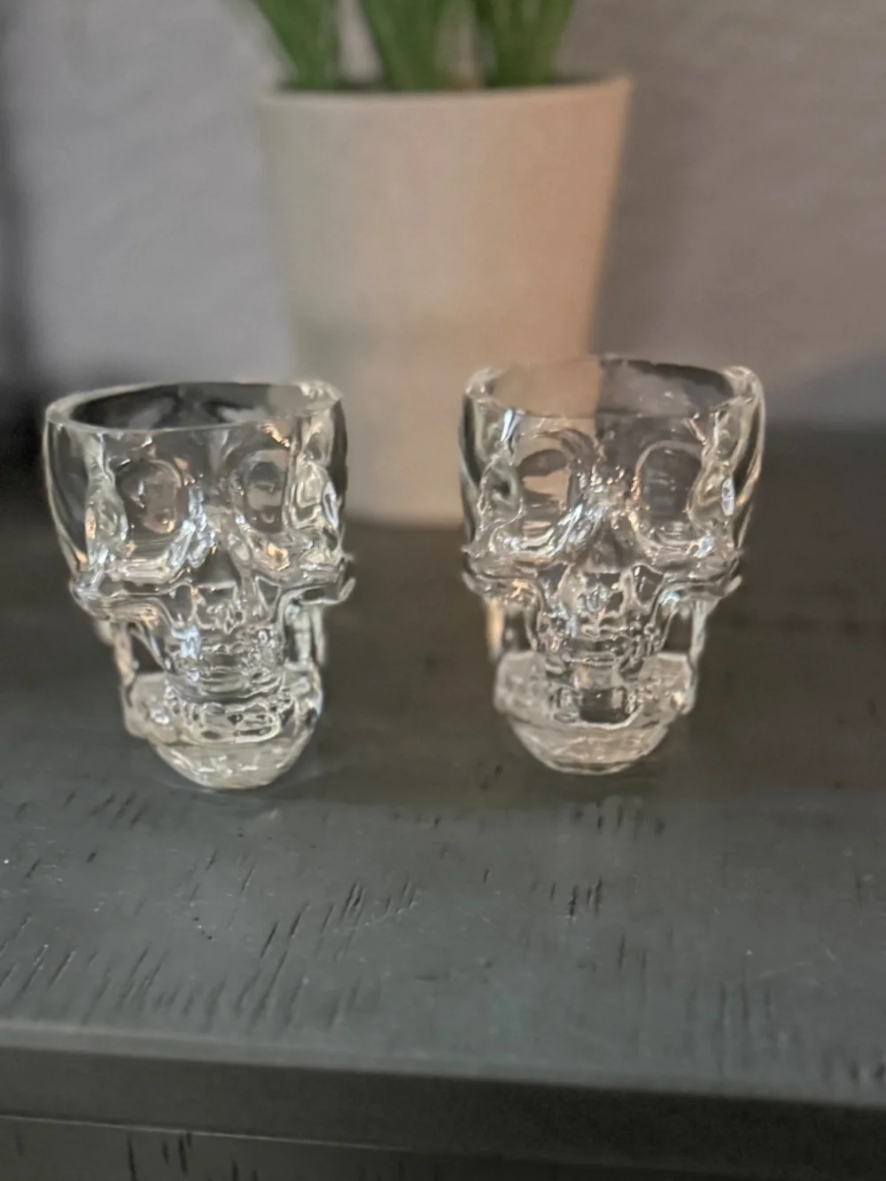Crystal Head Vodka Skull Shot Glasses (2)